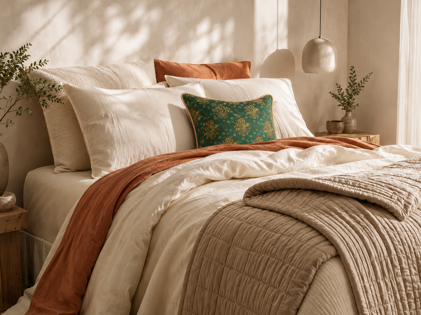 Folded Kerbic bedding set